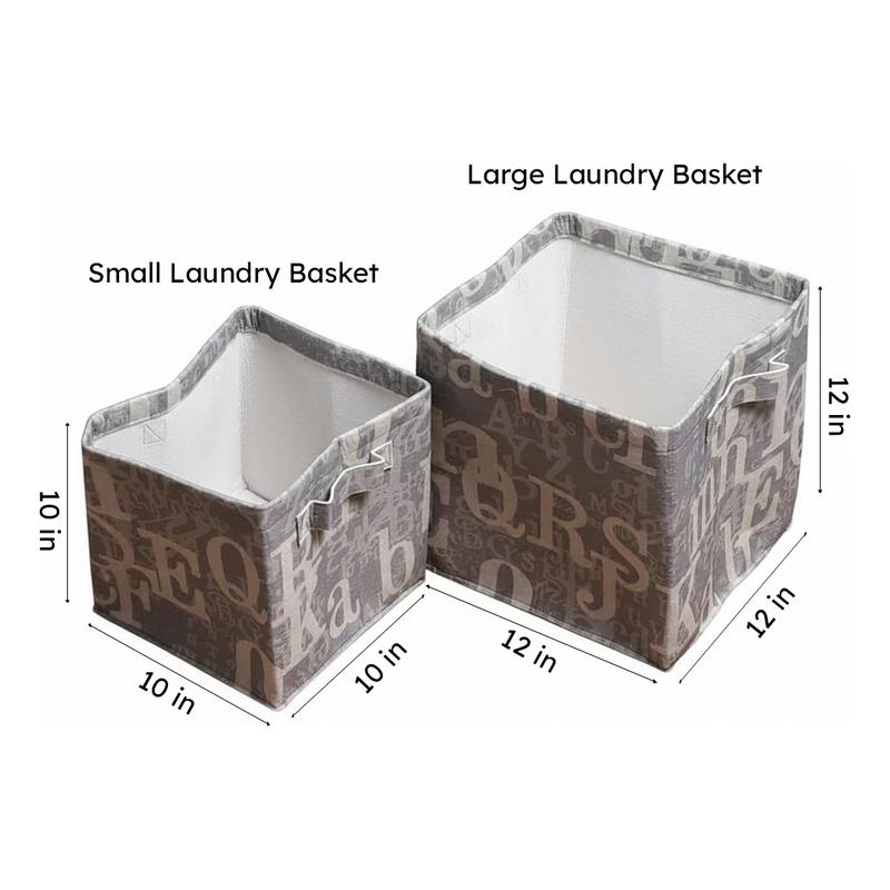 Clutter Clear Laundry Basket - Set Of Two media 7