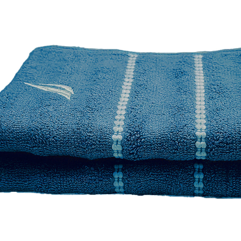 Nautica Oasis Hand Towel (Blue) - Set Of Two media 4