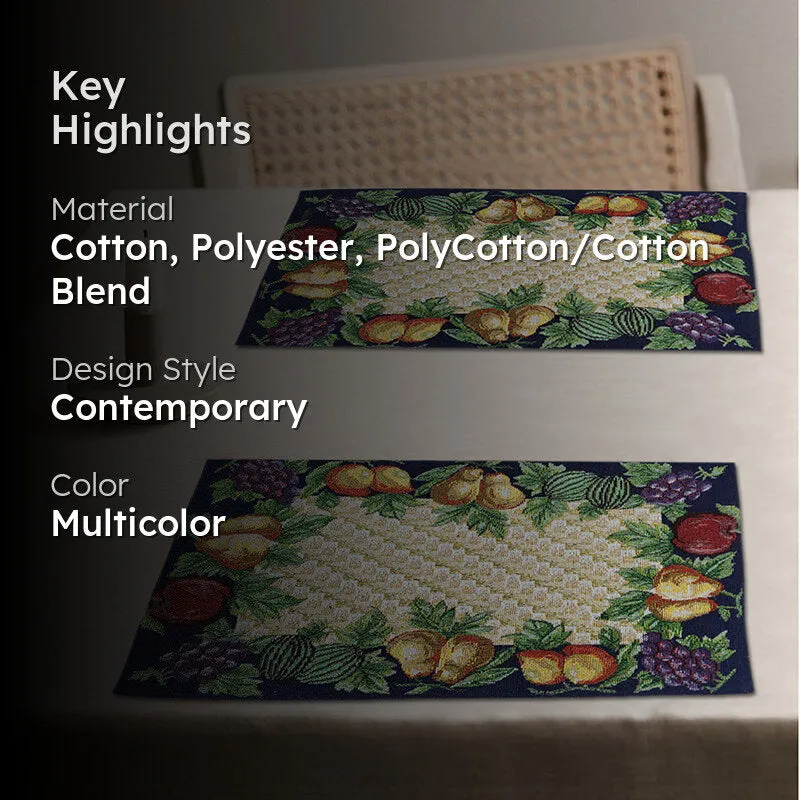 Fruit Cocktail Table Mat - Set Of Two media 2