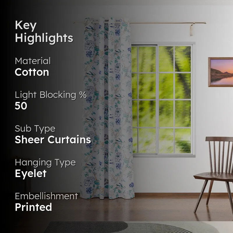 DaisyDrift Cotton Curtain media 2