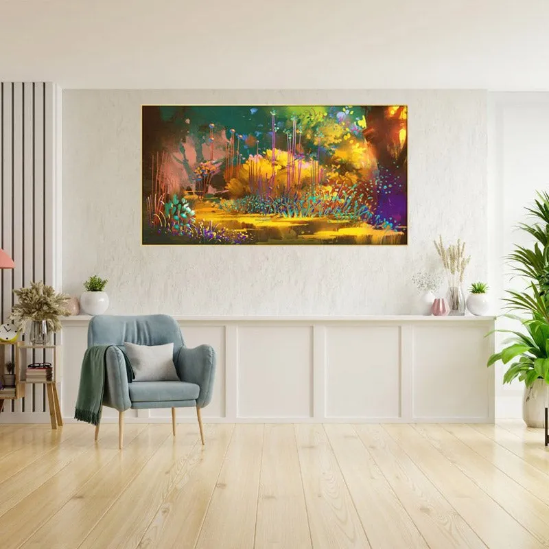 Twilight Jungle Wall Painting media 3