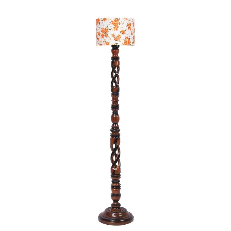 SlateRay Floor Lamp I (Floral) media 6