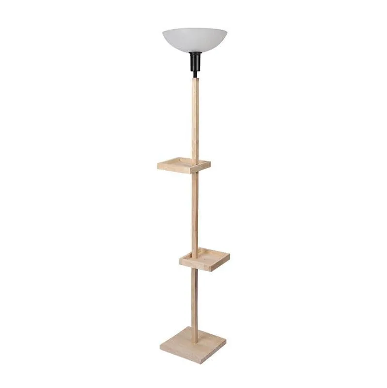 Corvina Polo Floor Lamp With Shelf media 5