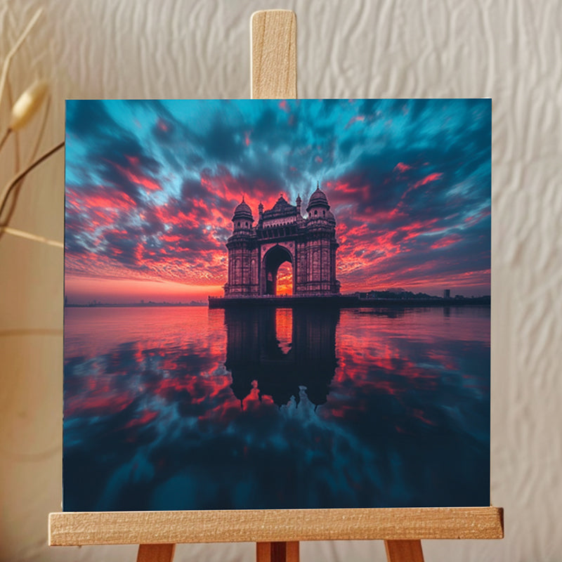 Moody Gateway Of India Showpiece