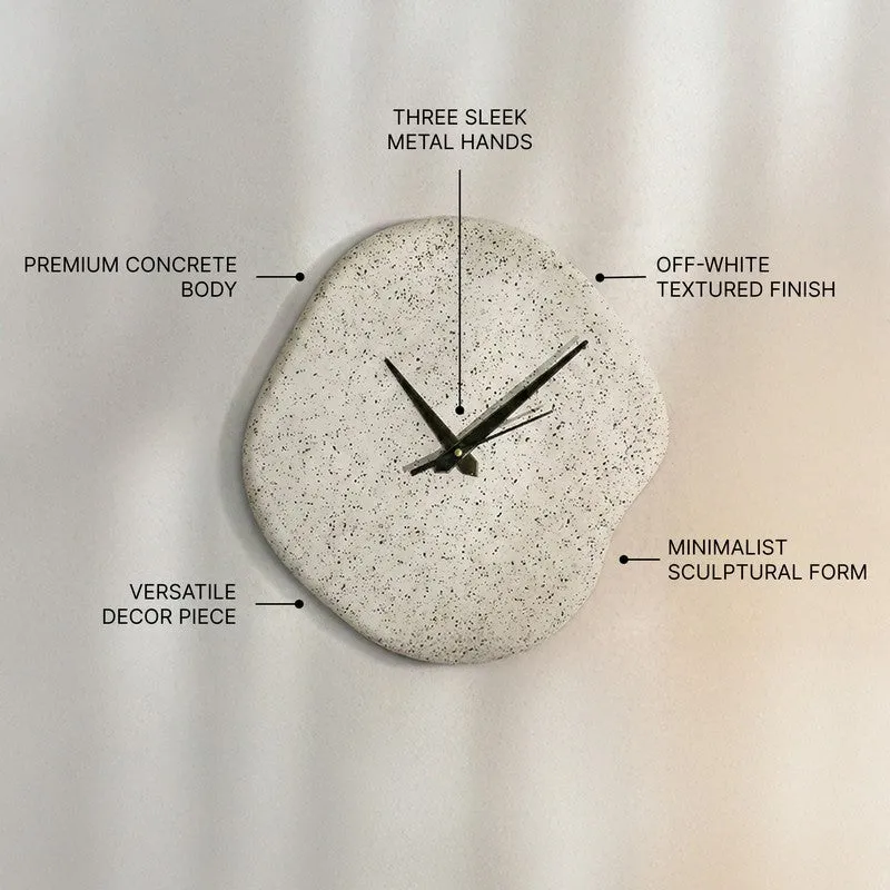 Fig Living Stone Morph Ceramic Wall Clock media 8