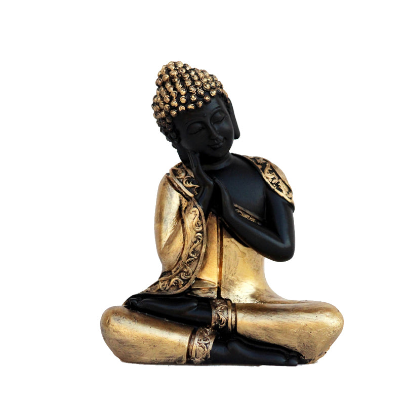 Pondering Buddha Showpiece media 3
