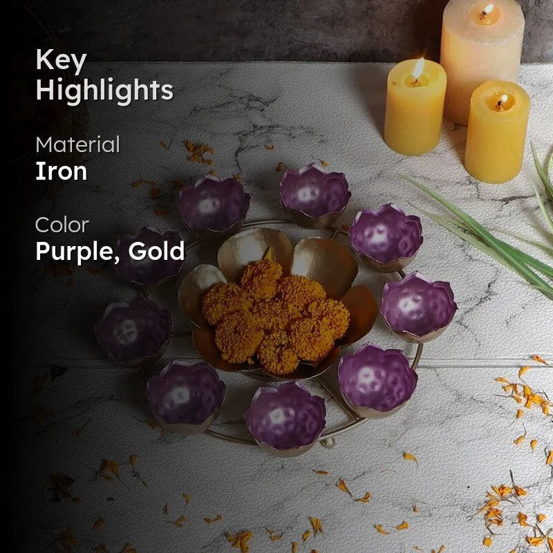 Arosya Pushp Urli - Purple media 2