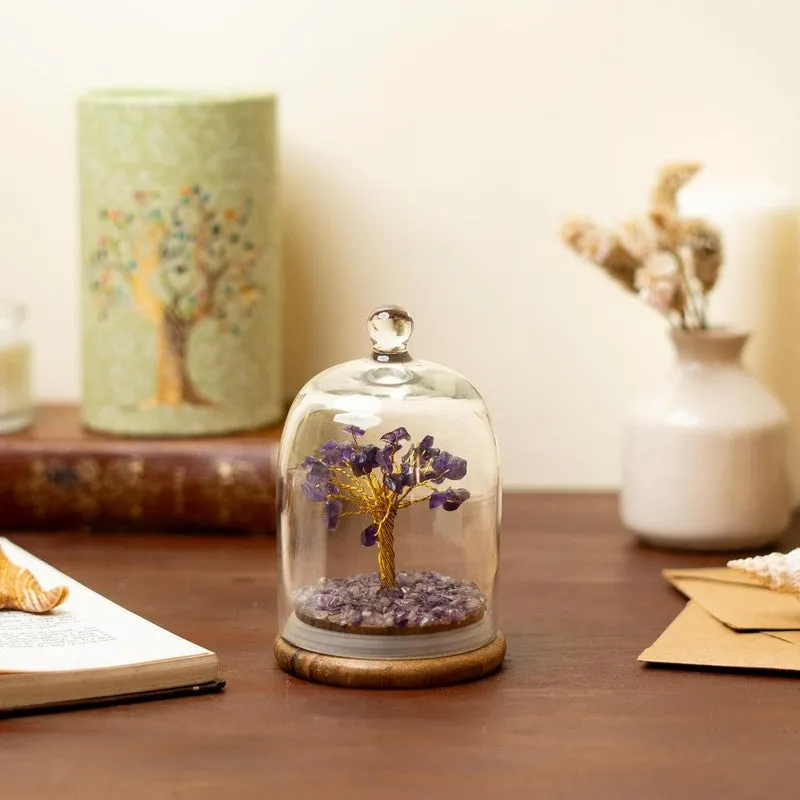 Amethyst Leaves Showpiece media 7