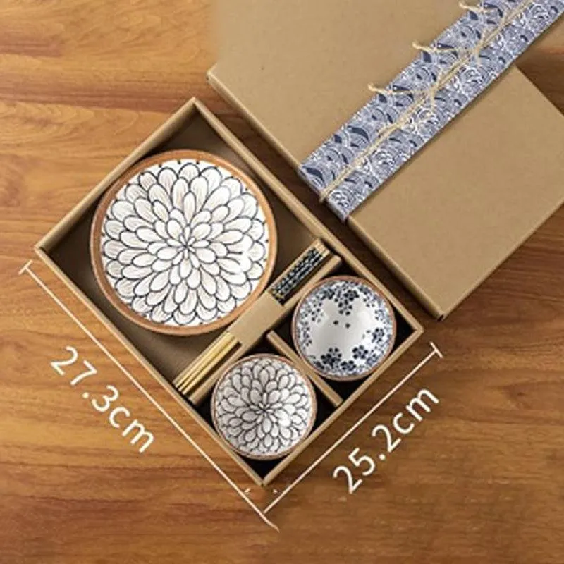 Kasturi Dinner Set With Chopsticks - 5 Piece Set media 7