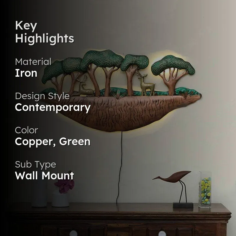 Piece Of Land Iron Wall Accent media 2