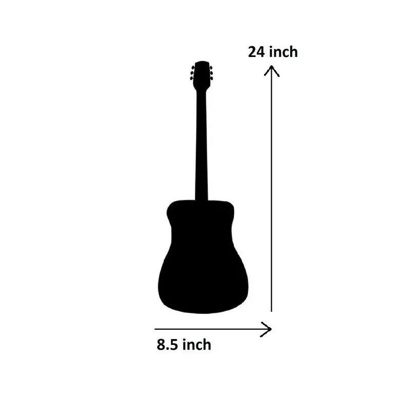 Guitar Love Black Iron Wall Accent media 5