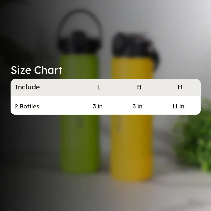 Dream Drip Bottle (Green & Yellow, 750 mL Each) - Set Of Two media 5