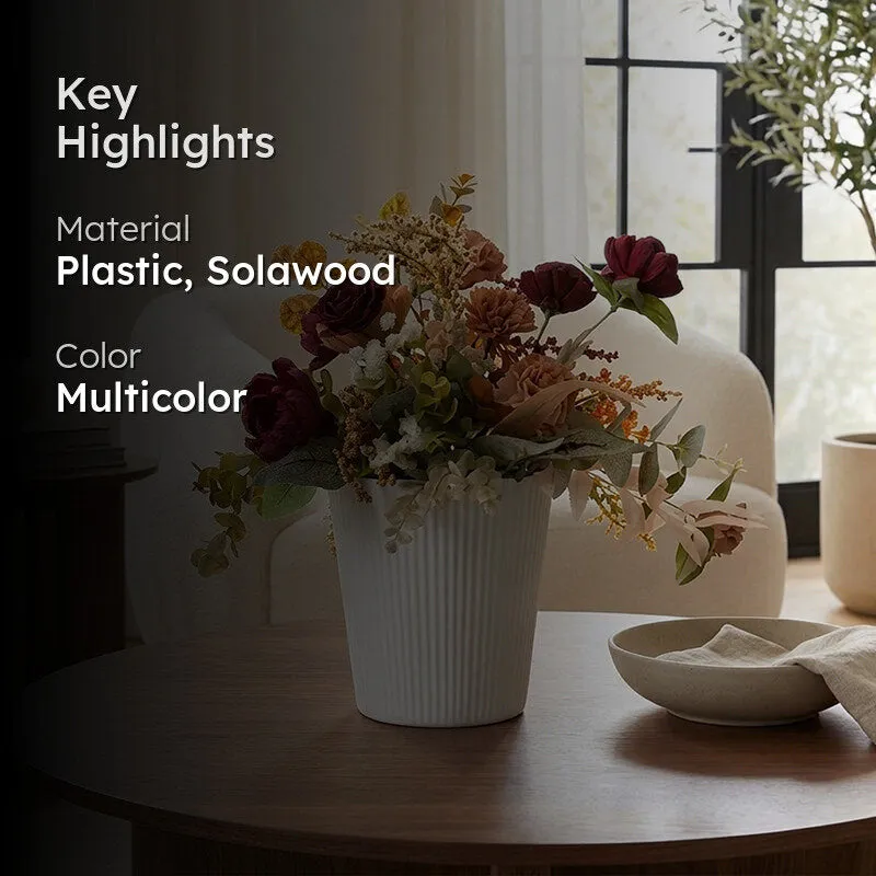 Ayana Solawood Floral Bunch With Pot media 2