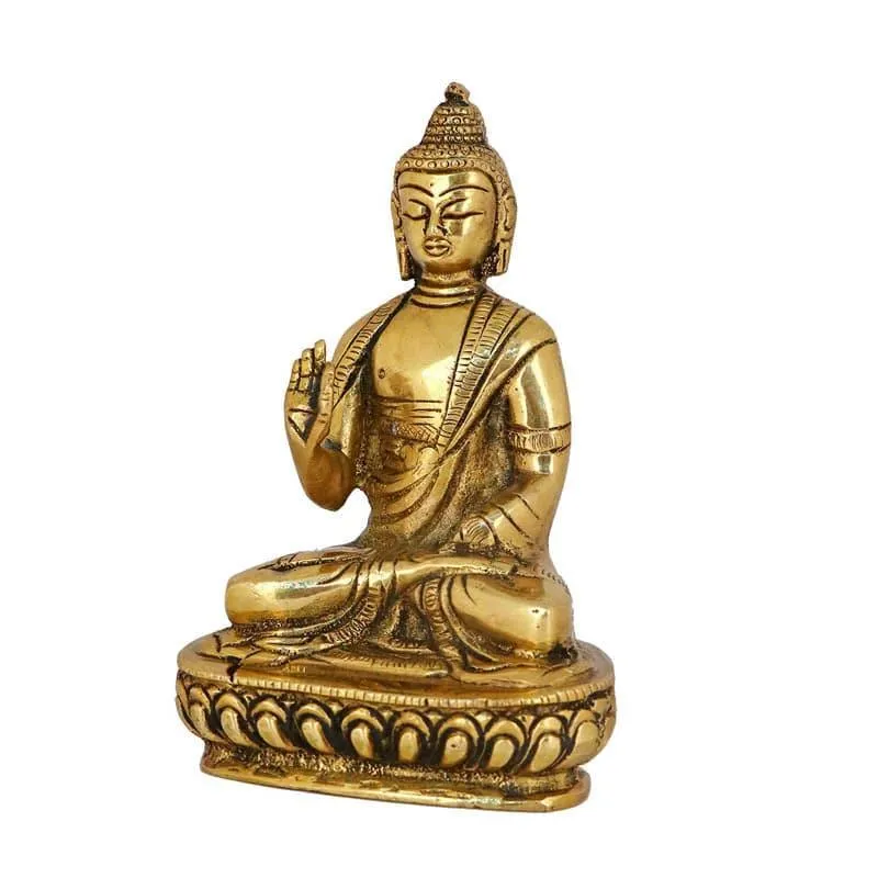 Buddha Brass Idol media 3
