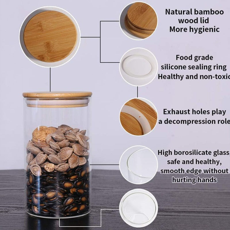 Clear Edge Airtight Jars (320 mL Each) - Set of Twelve media 10