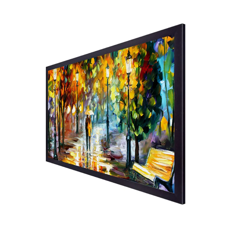 Rainy Evening Canvas Wall Painting media 4