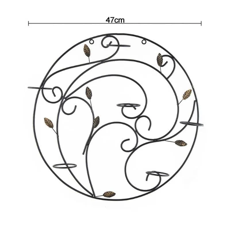 Spiral Twig Candle Holder - Pink media 4