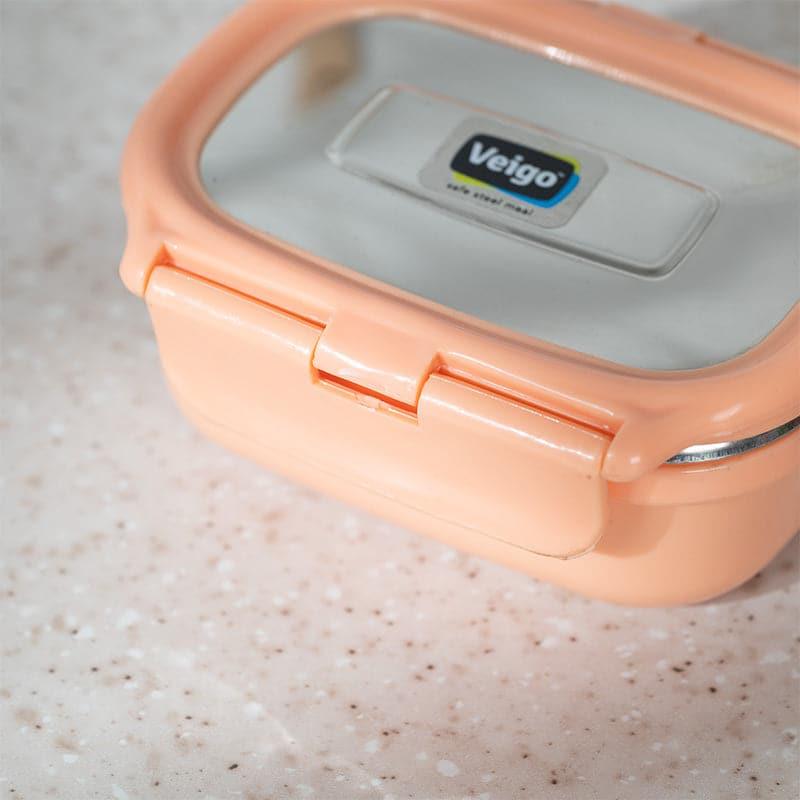 Port Microwave Safe Lunch Box (Peach) - 150 mL media 4
