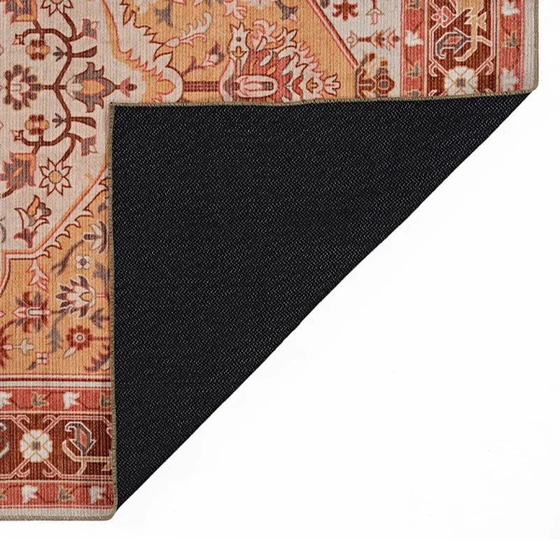 Clayra Heritage Non Anti Skid Carpet - Rust media 8
