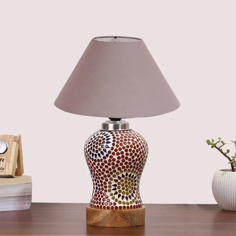 Lumora Wooden Table Lamp - Multicolor media 4