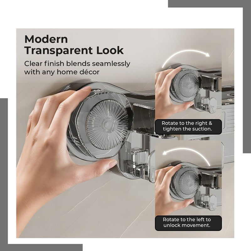 Laxis StylePost Transparent Stainless Steel Cloth Hanger media 5