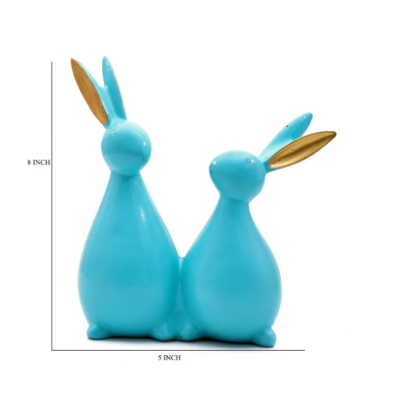 Quirk Bunny Showpiece - Blue media 5