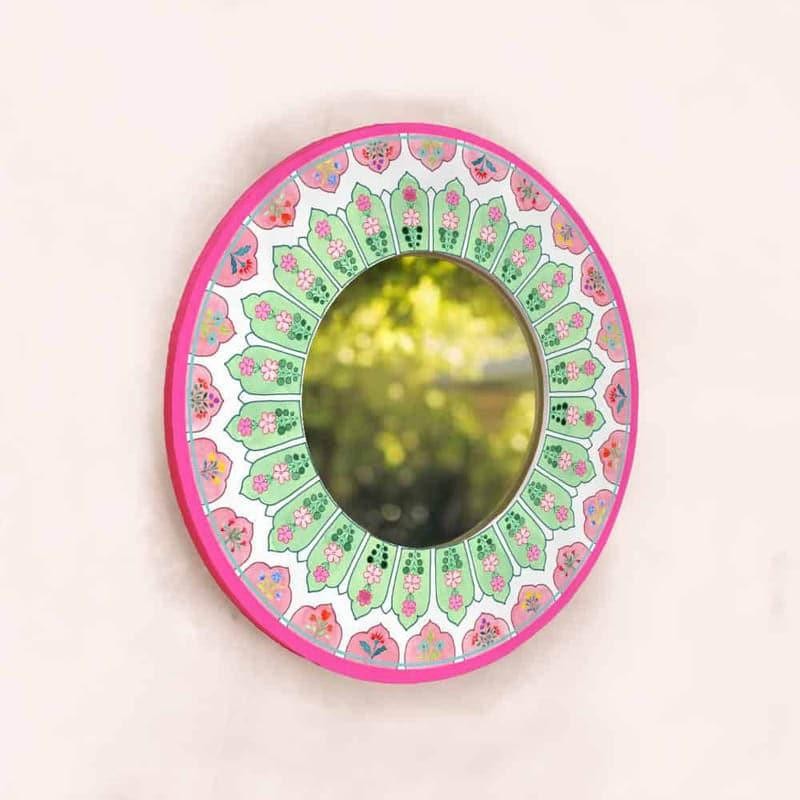 Vena Designer Handpainted Mirror media 4