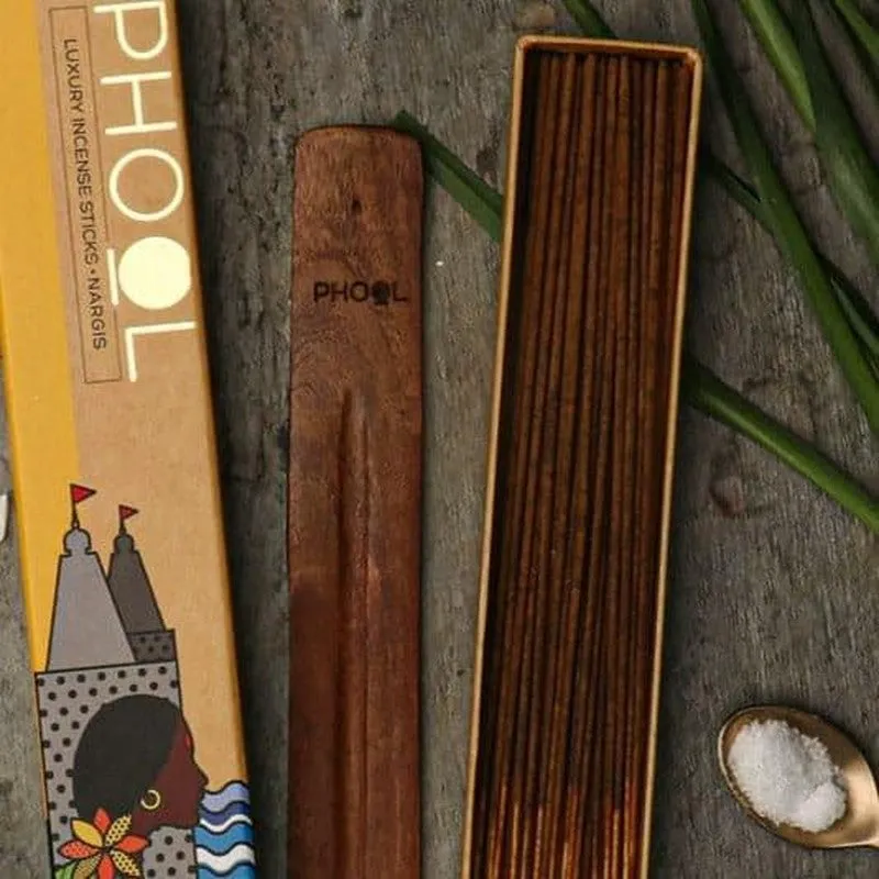 Phool Natural Incense Stick (Nargis) - Set Of Forty media 4