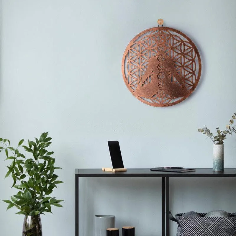 Calming Chakras Metal Wall Accent media 1