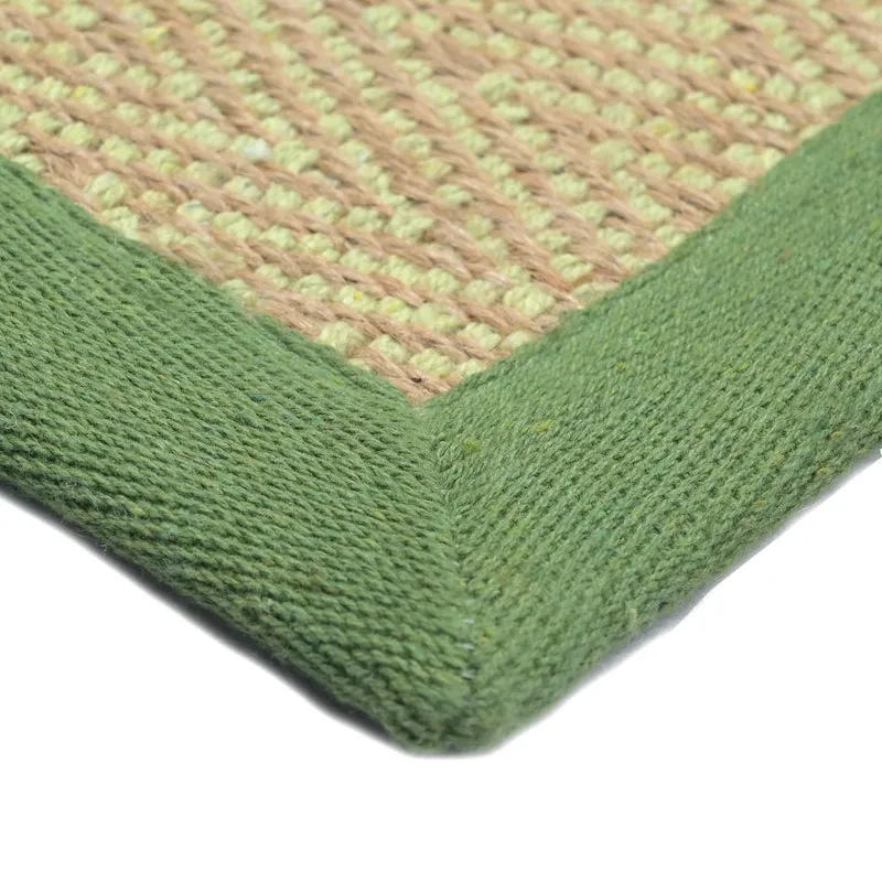 ChevronTread Anti-Slip Jute Door Mats - Green media 5