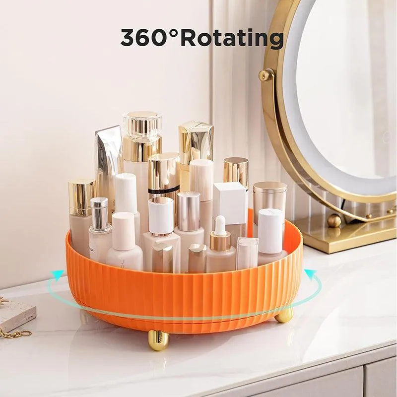 Bits & Bliss Revolving Desk Organizer - Orange media 6