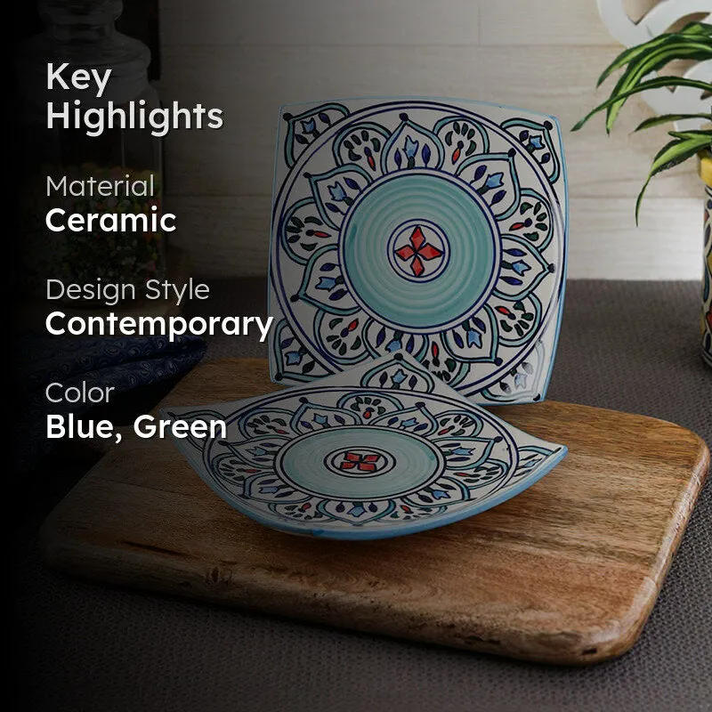 Medina Brew Ceramic Platter - Set of Two media 2