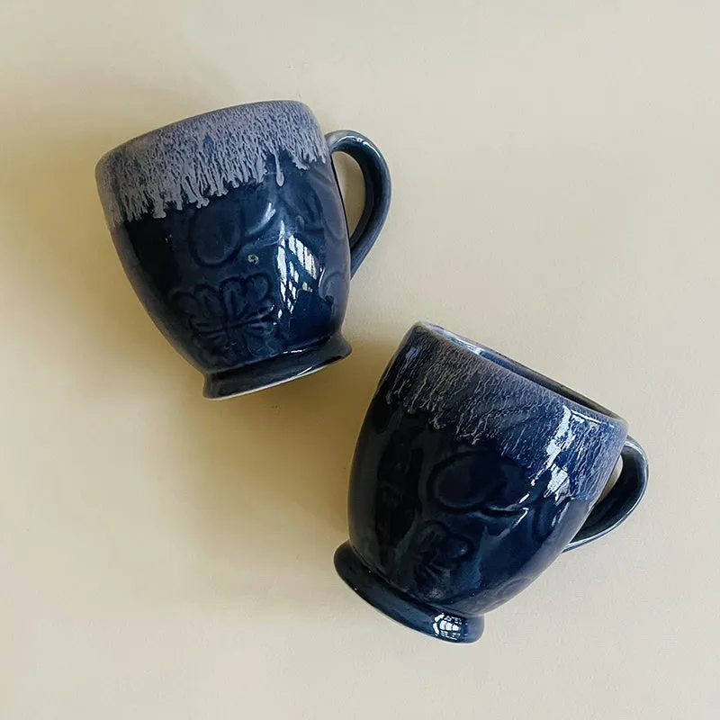 Ember Ceramic Coffee Mug (350 mL Each) - Set of Two media 3