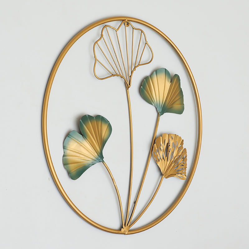 Luminous Leaves Metal Wall Accent media 3