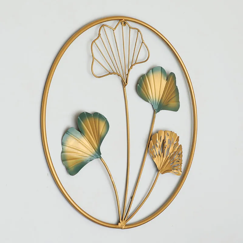 Luminous Leaves Metal Wall Accent media 3