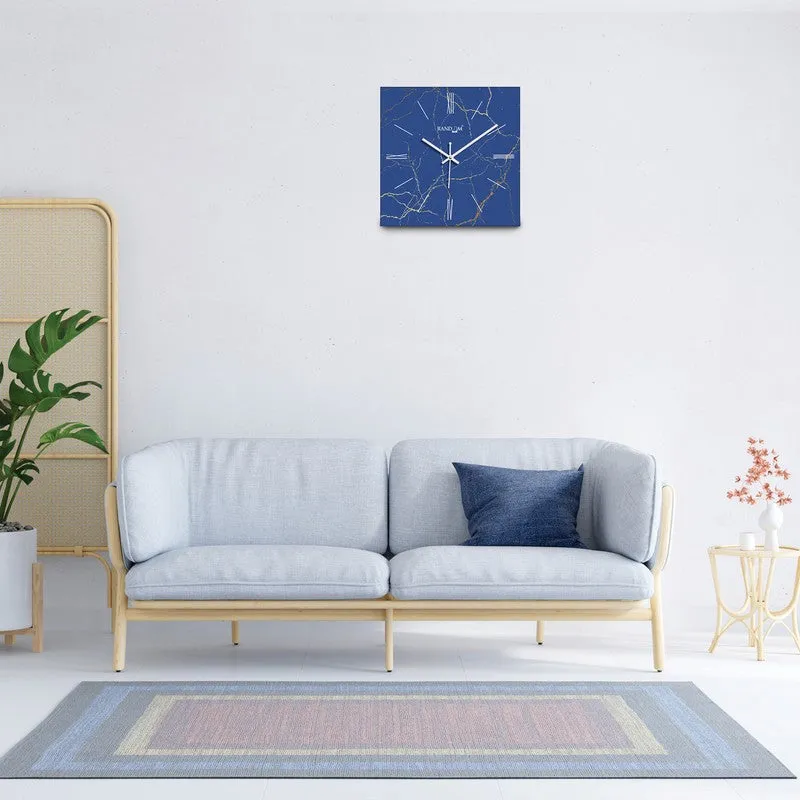 Zenvyx Analog Wall Clock - Blue media 4