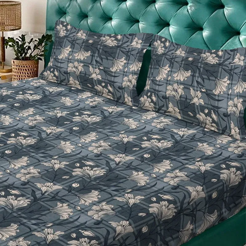 Nightfall Loom Bedsheet - 300 GSM media 4