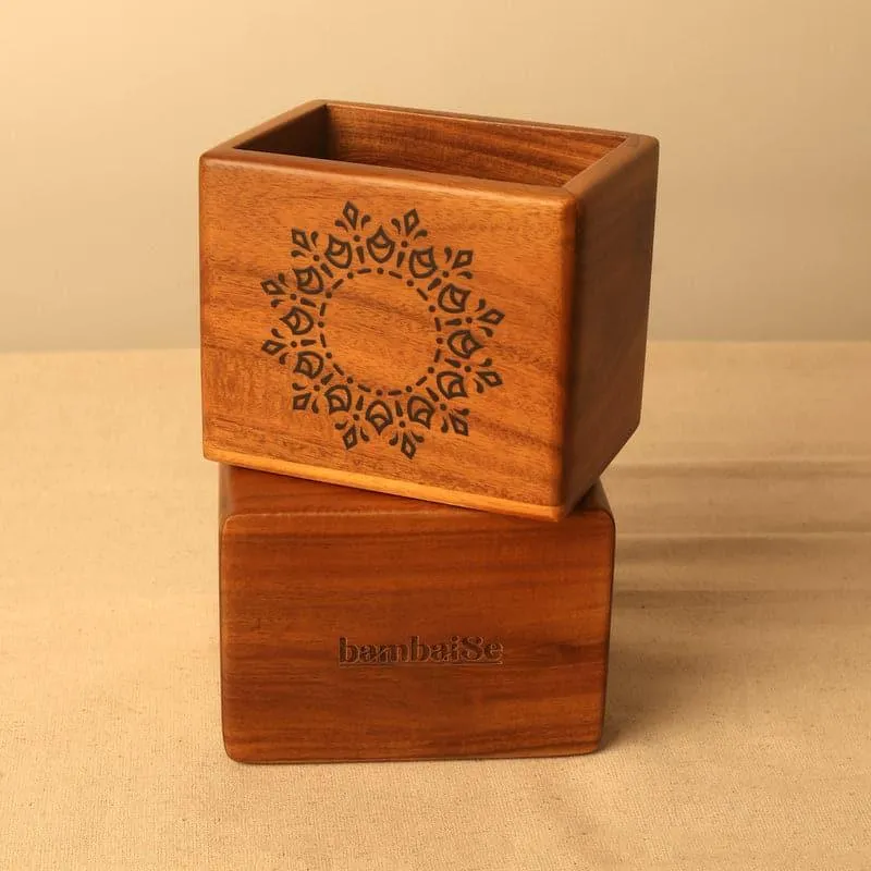 Ahana Mandala Cutlery Holder media 6
