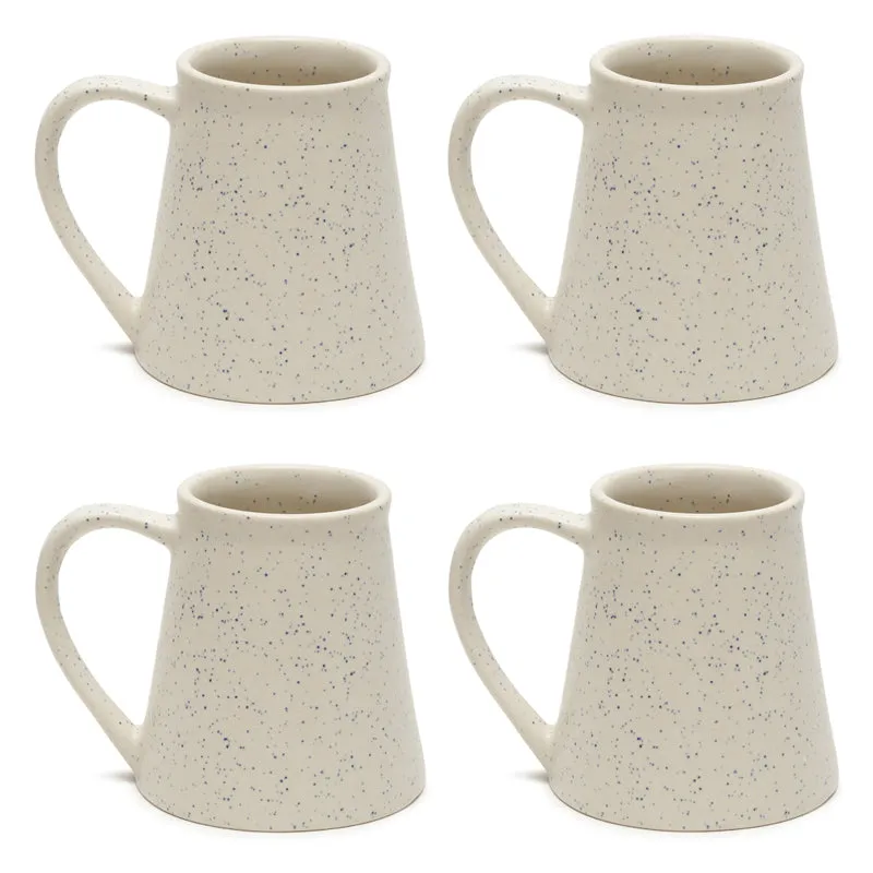 Mocha Ceramic Coffee Mug (300 mL Each) - Set Of Four media 3