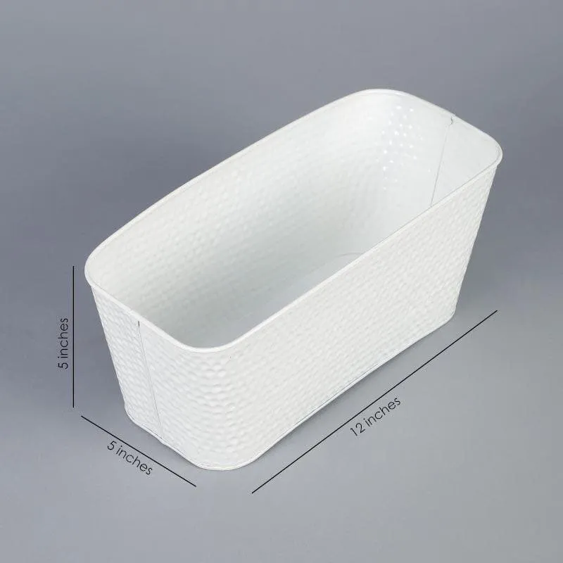 Grow Greens Planter (Red & White) - Set Of Two media 5