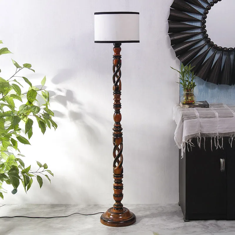 Twilight Treasures Floor Lamp - White media 4
