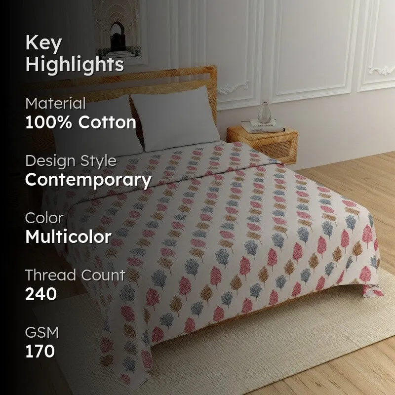 PetalEase Cotton Dohar - 240 TC media 2