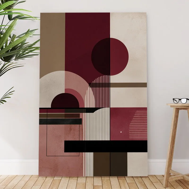 Minimal Shape Composition Canvas Wall Art media 6