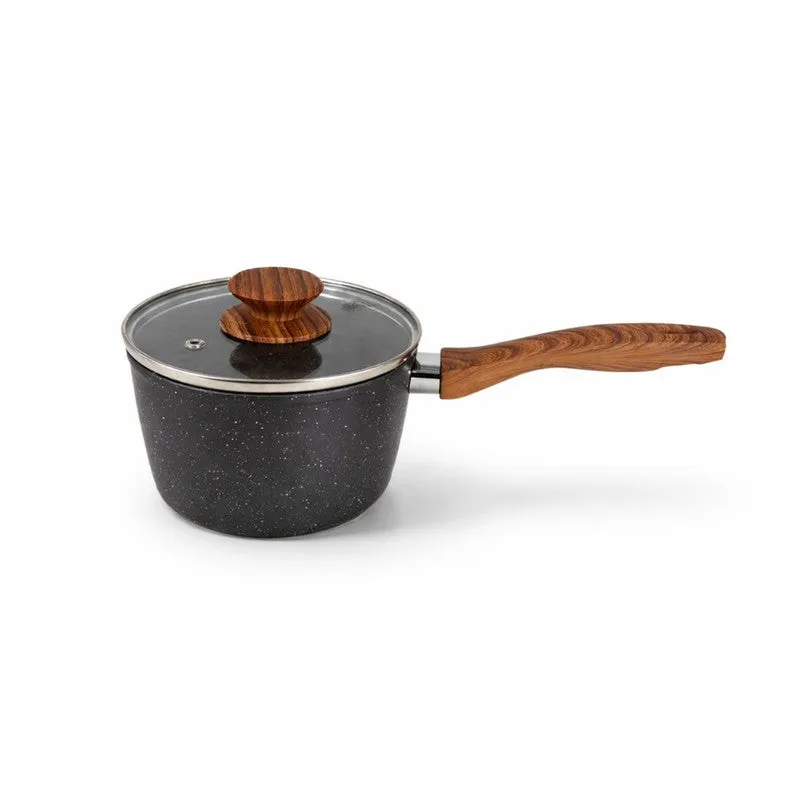 Salford Non Stick Saucepan with Lid (Black) - 16 CM media 3