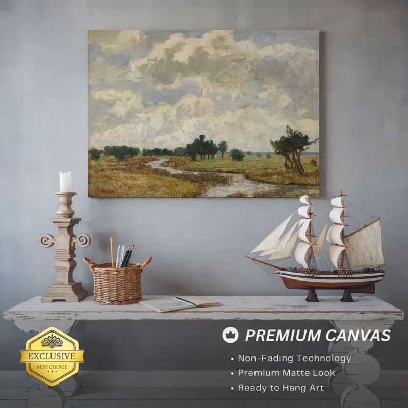 Cloudy Glade Wood Wall Art media 5