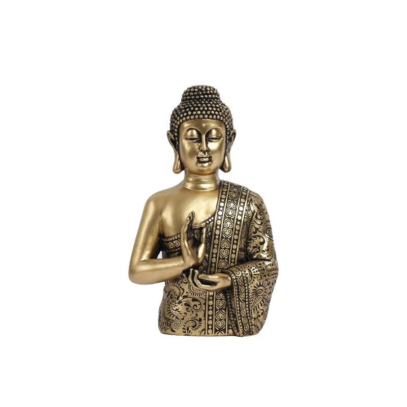 Ornate Serene Buddha Showpiece media 6