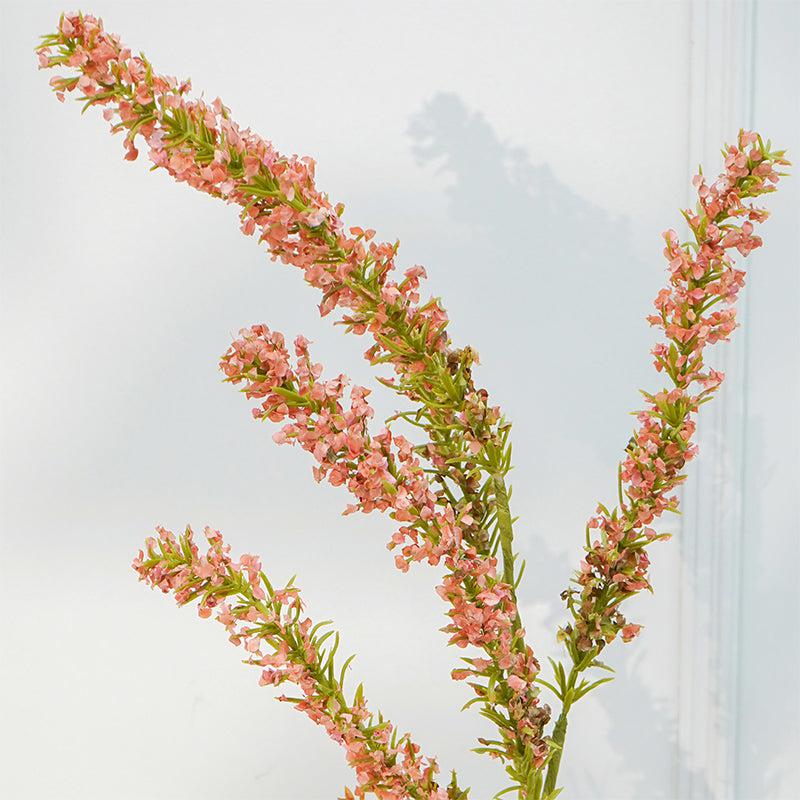 Faux Autumn Amaranthus Millet Grass Flower Stick (Pink) - 35 CM media 4