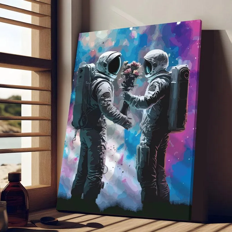 Astral Love Wall Painting media 3