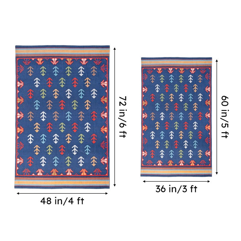 Neelaj Handwoven Cotton Rug media 8