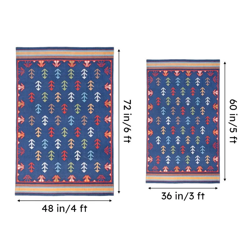 Neelaj Handwoven Cotton Rug media 8